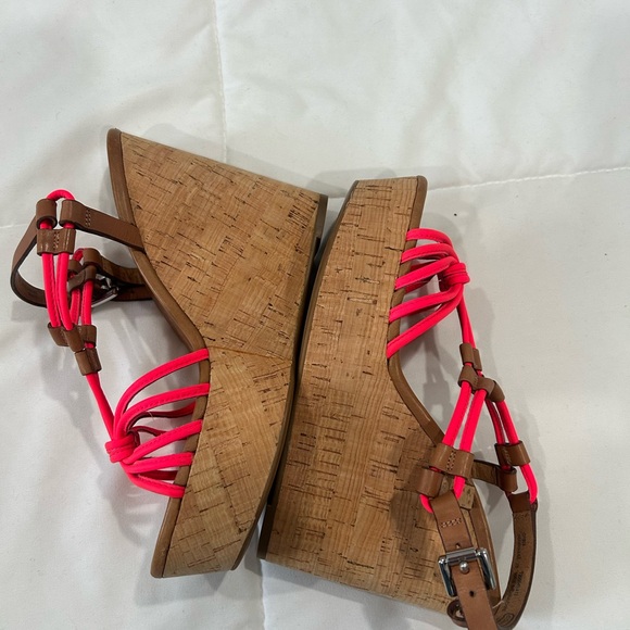 Coach Women's Brown and Pink Sandals - Picture 6 of 10